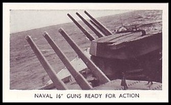 Naval 16 Inch Guns Ready for Action